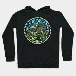 Elephant Mosaic Hoodie